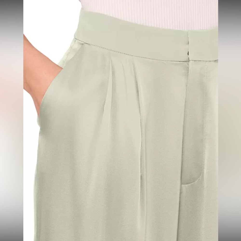 ๐ซ2/$150๐ซ TED BAKER Wide-Leg/Flare Trousers, desert sage, mint green, pistachio - Picture 4 of 4